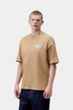 Carhartt S/S Luggage Label T-Shirt - Dusty H Brown Carhartt S/S Luggage Label T-Shirt - Dusty H Brown