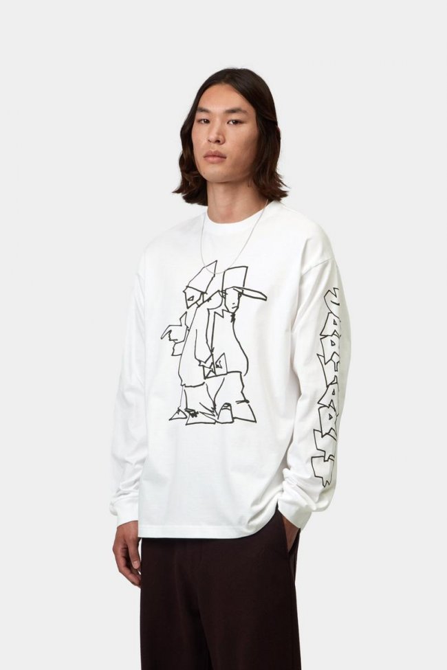 Carhartt L/S Blinkerfluid T-Shirt - White