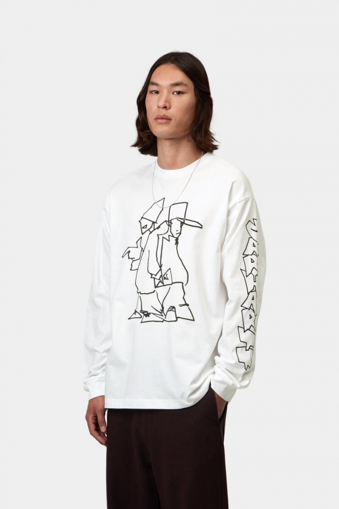 Carhartt L/S Blinkerfluid T-Shirt - White