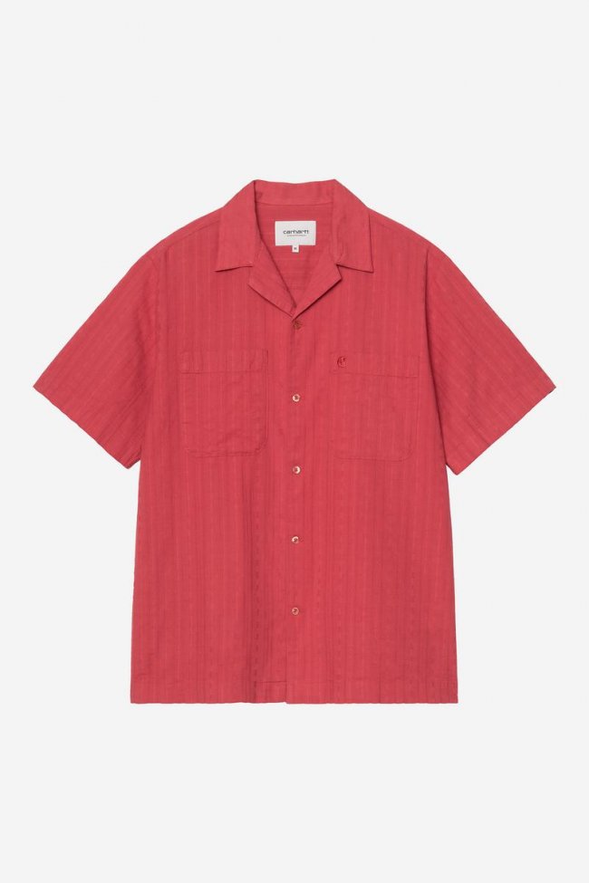 Carhartt S/S Gareth Shirt - Oxide Red
