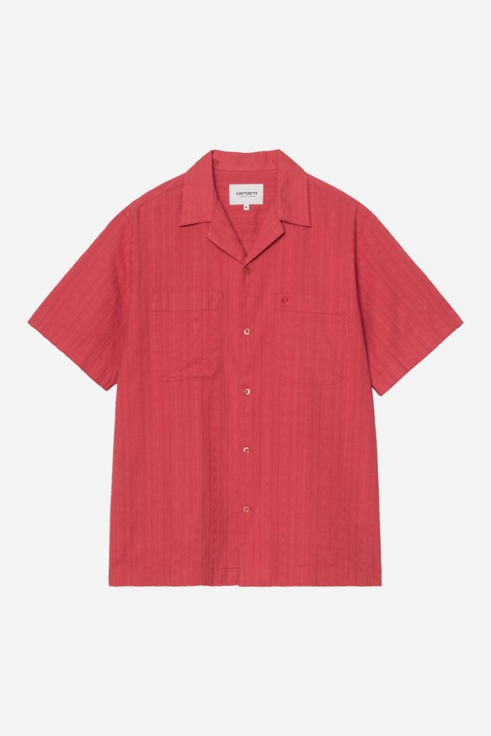 Carhartt S/S Gareth Shirt - Oxide Red