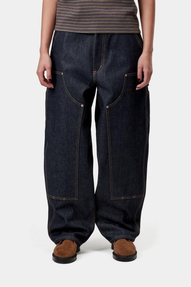 Carhartt Brandon Double Knee Pant - Blue, Rigid