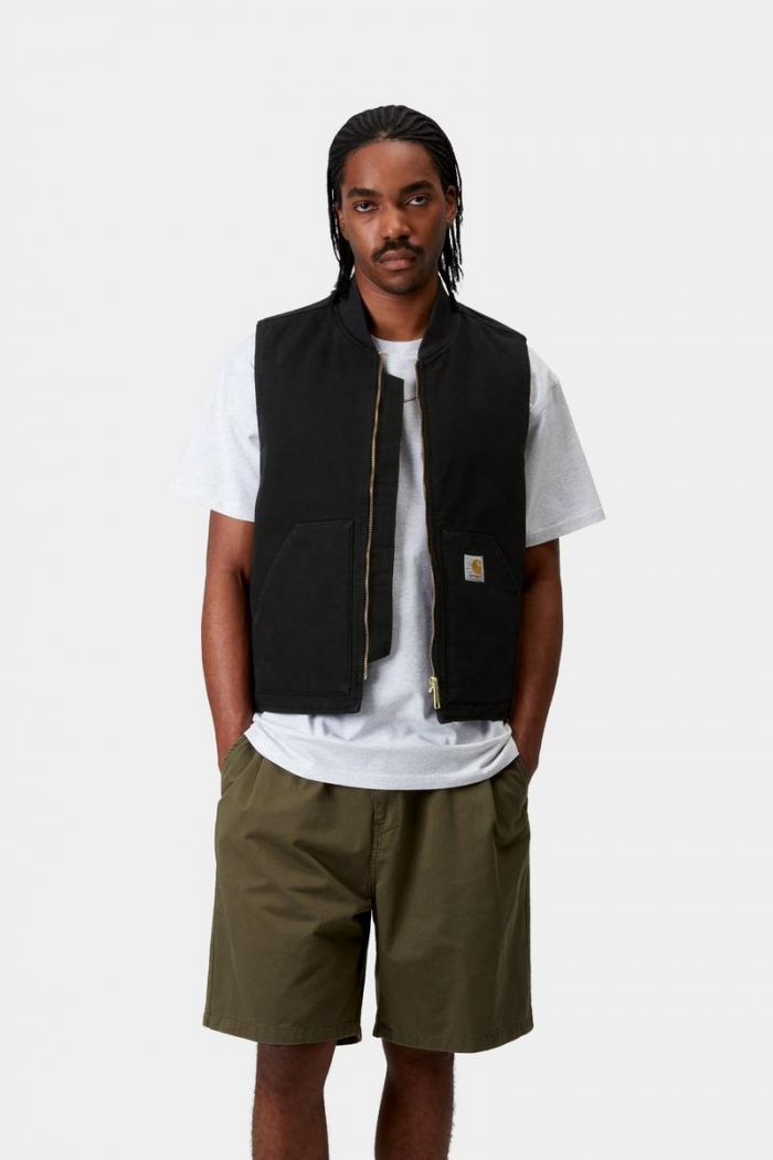 Carhartt Classic Vest - Black, Rinsed