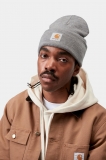 Carhartt Acrylic Watch Hat - Grey Heather Carhartt Acrylic Watch Hat - Grey Heather