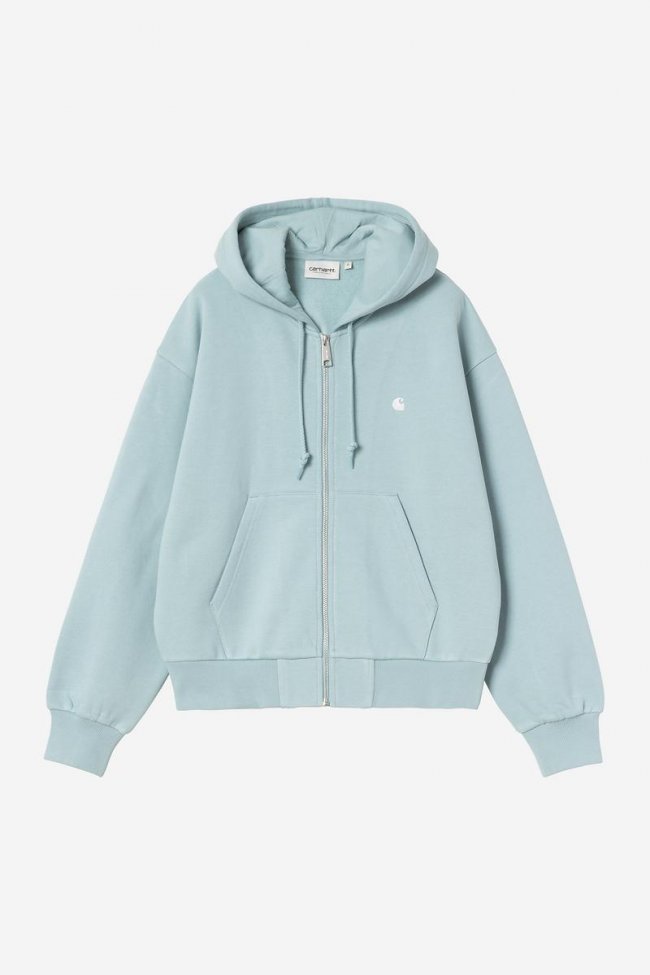 Carhartt Hooded Casey Jacket - Tourmaline / Silver