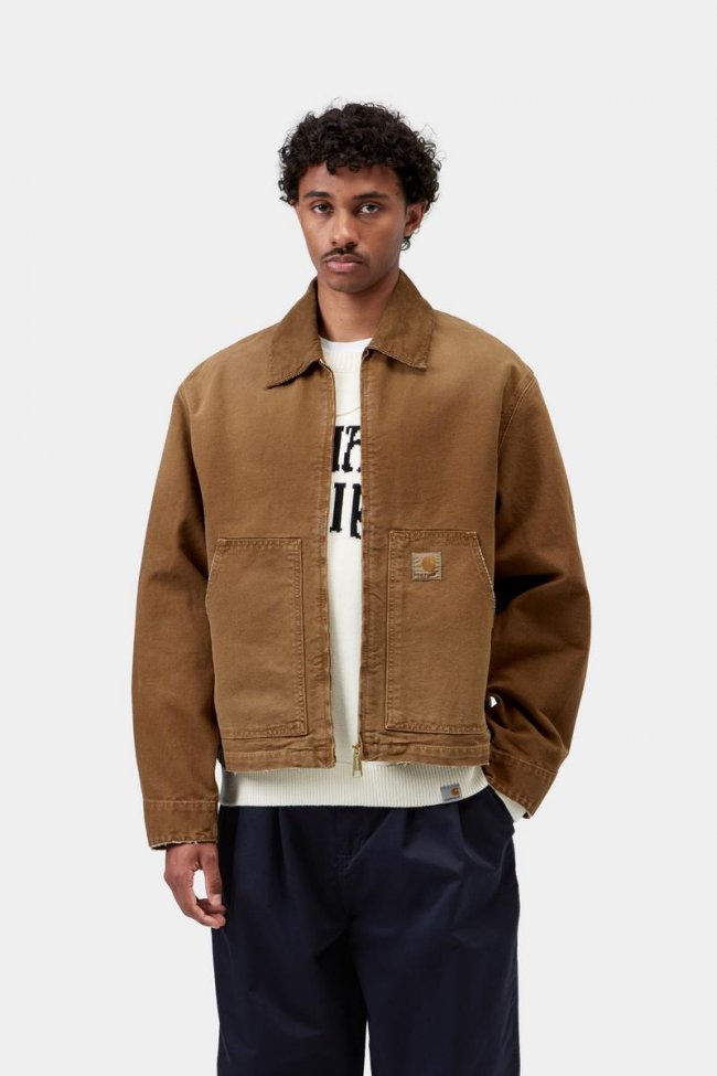 Carhartt OG Arcan Jacket - Hamilton Brown / Hamilton Brown, Destroy wash