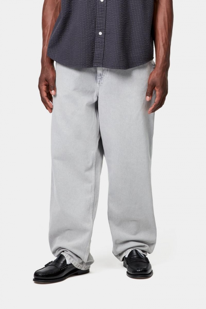 Carhartt Single Knee Pant - Black, Chalk wash