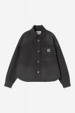 Carhartt Georgia Shirt Jac - Black, Destroy wash Carhartt Georgia Shirt Jac - Black, Destroy wash