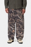 Carhartt Single Knee Pant - Camo Feather Tree, Black, Heavy stone wash Carhartt Single Knee Pant - Camo Feather Tree, Black, Heavy stone wash