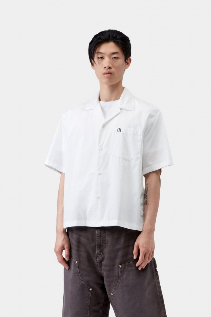 Carhartt S/S Kendry Shirt - White / Black