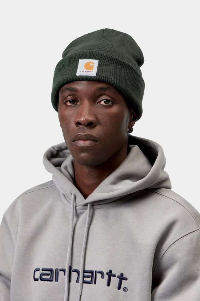 Carhartt Short Watch Hat - Dark Scarab