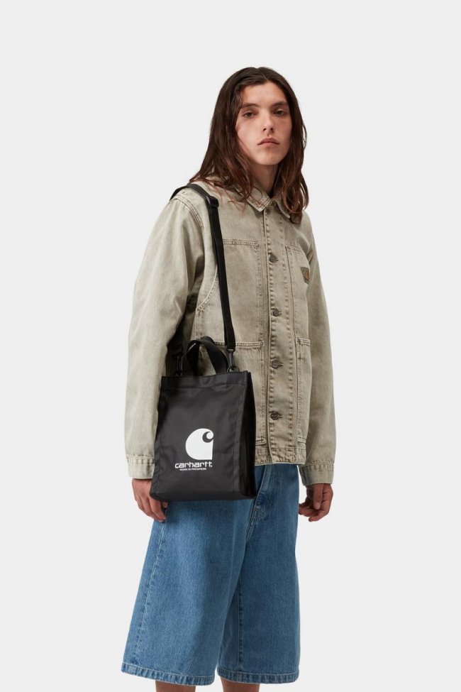Carhartt WIP Shopping Bag - Black / White Carhartt WIP Shopping Bag - Black / White