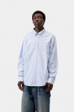 Carhartt L/S Kanan Shirt - Kanan Stripe, Bleach