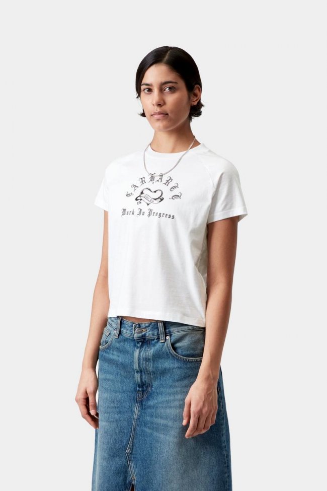 Carhartt S/S Honest Work T-Shirt - White / Black