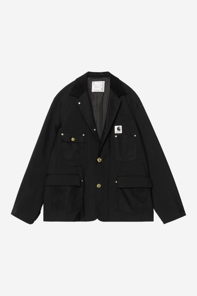Carhartt sacai x Carhartt WIP Suiting x Duck Jacket - Sacai Black