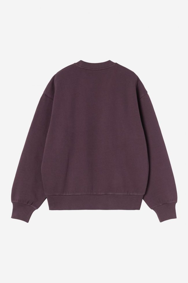 Carhartt Casey Sweatshirt - Cozy Purple / Silver