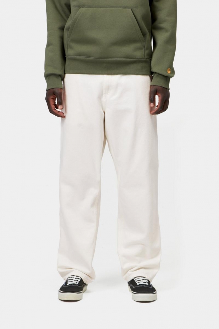 Carhartt Single Knee Pant - White, Rinsed