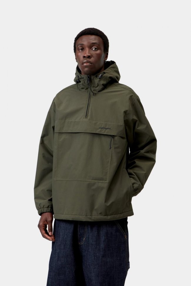 Carhartt Windbreaker Pullover (Winter) - Cypress / Black Carhartt Windbreaker Pullover (Winter) - Cypress / Black
