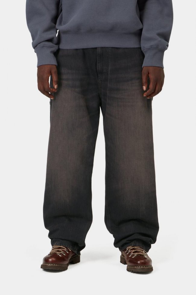 Carhartt OG Single Knee Pant - Black, Tobacco used wash Carhartt OG Single Knee Pant - Black, Tobacco used wash