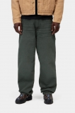 Carhartt Single Knee Pant - Raven, Stone canvas