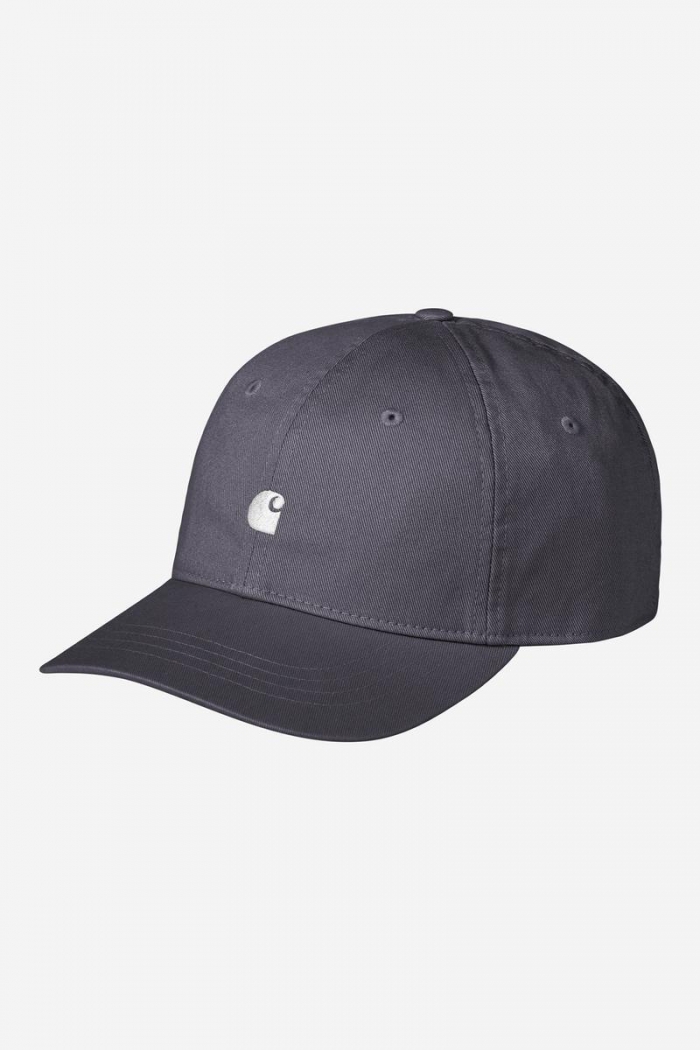 Carhartt Madison Logo Cap - Shady Purple / White
