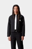 Carhartt OG Detroit Jacket (Winter) - Black / Black, Rinsed Carhartt OG Detroit Jacket (Winter) - Black / Black, Rinsed