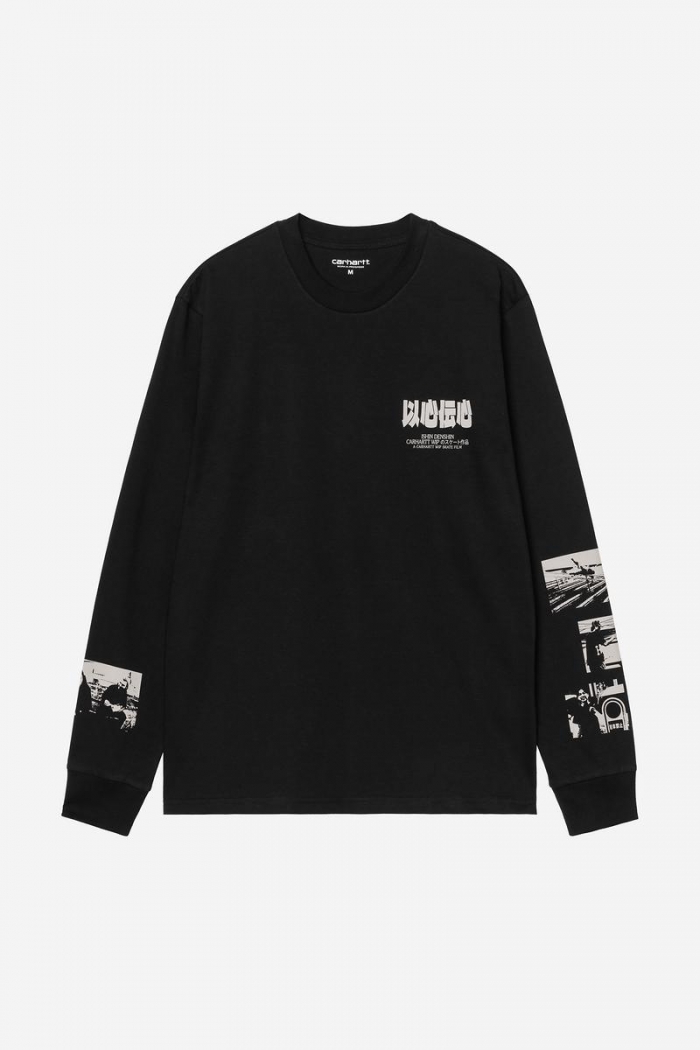 Carhartt L/S Ishin Denshin T-Shirt - Black