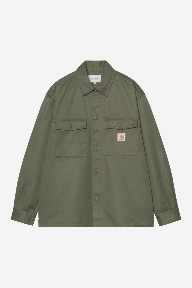 Carhartt Kelly Shirt Jac - Leaf, Rinsed Carhartt Kelly Shirt Jac - Leaf, Rinsed