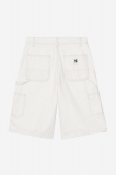 Carhartt Mercer Single Knee Short - Mercer Stripe, Graphite / Wax, Bleached