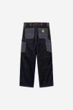Carhartt WIP x Nicholas Daley OG Double Knee Pant - ND Dark Navy / Mustard Carhartt WIP x Nicholas Daley OG Double Knee Pant - ND Dark Navy / Mustard