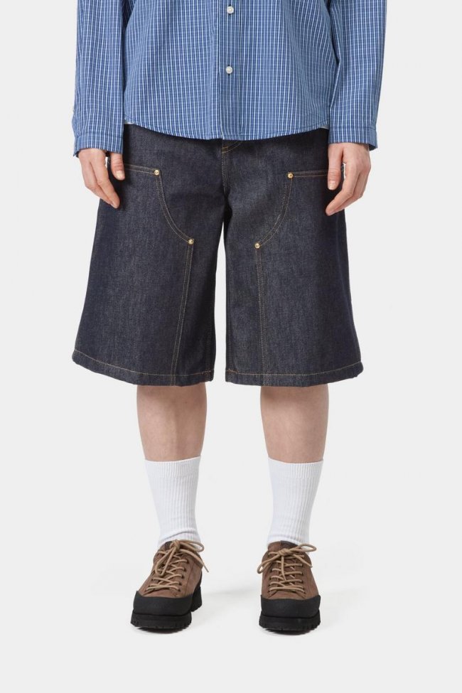 Carhartt Nixon Double Knee Short - Blue, Rigid Carhartt Nixon Double Knee Short - Blue, Rigid