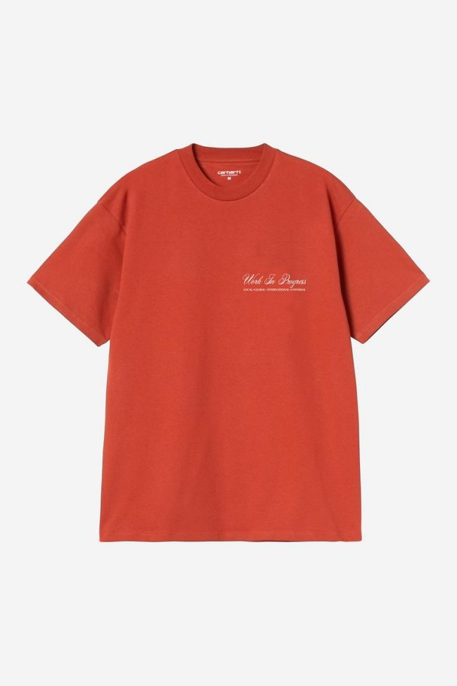 Carhartt S/S Cloud Heart T-Shirt - Oxide Red