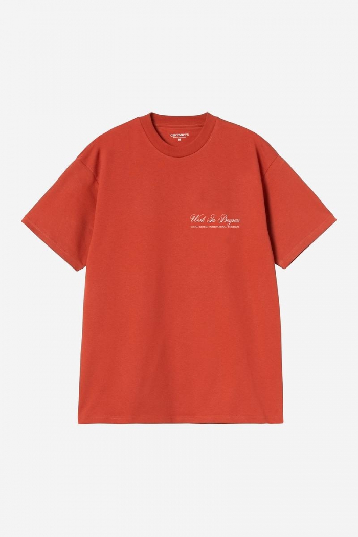 Carhartt S/S Cloud Heart T-Shirt - Oxide Red