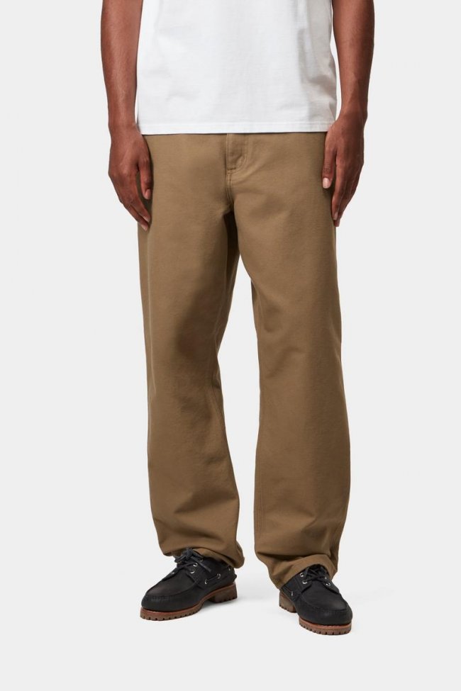 Carhartt Single Knee Pant - Hamilton Brown, Rinsed