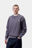 Carhartt American Script Sweatshirt - Shady Purple