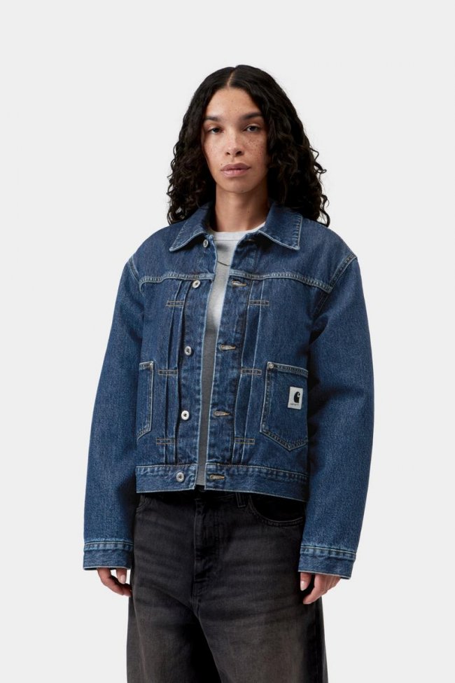 Carhartt Belmar Jacket - Blue, Stone washed Carhartt Belmar Jacket - Blue, Stone washed