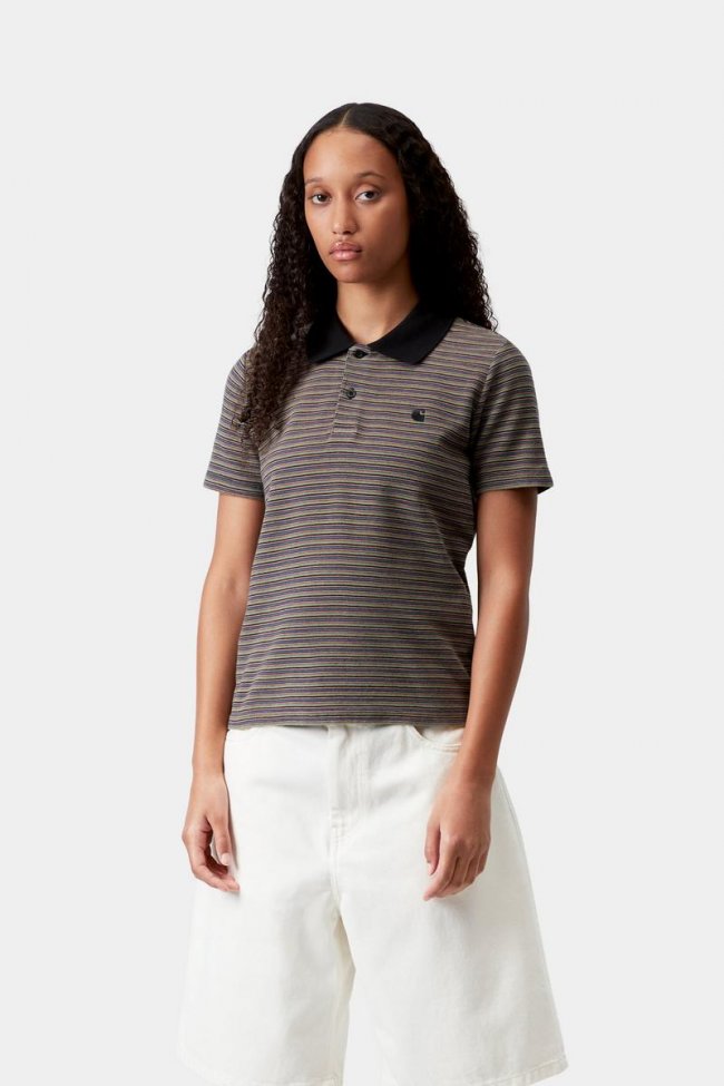 Carhartt S/S Dion Polo - Dion Stripe, Lily