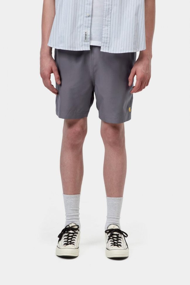 Carhartt Chase Swim Trunks - Shady Purple / Gold Carhartt Chase Swim Trunks - Shady Purple / Gold
