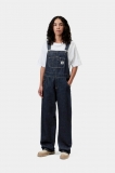 Carhartt Bib Overall Straight - Blue, Rinsed Carhartt Bib Overall Straight - Blue, Rinsed