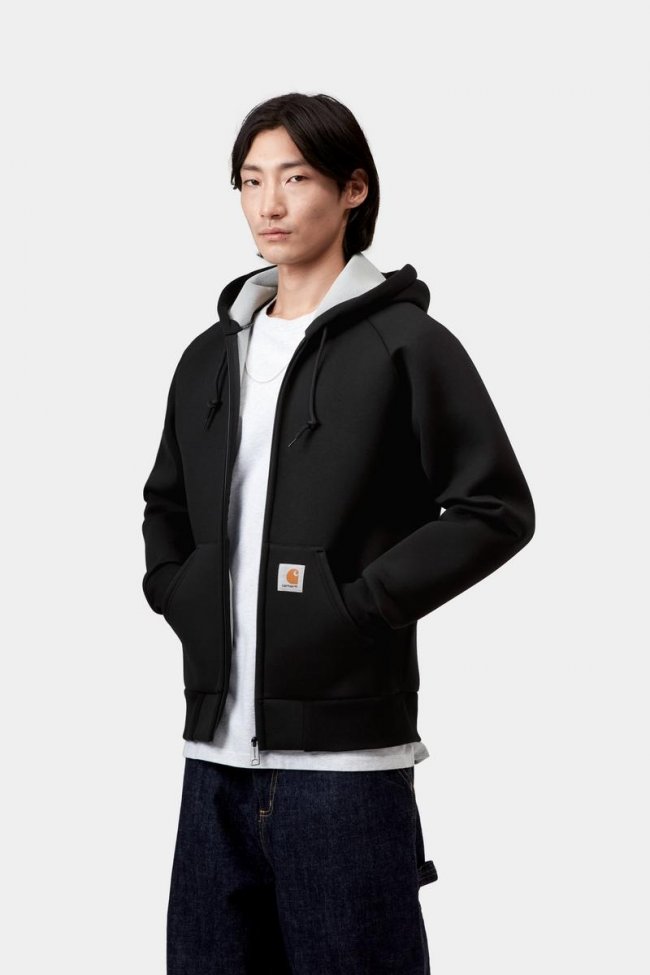 Carhartt Car-Lux Hooded Jacket - Black / Grey