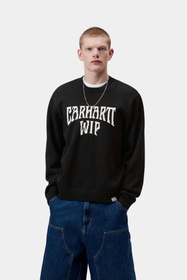 Carhartt Deck Sweater - Black / Wax
