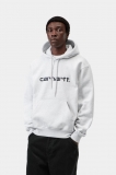 Carhartt Hooded Carhartt Sweatshirt - Ash Heather / Graphite