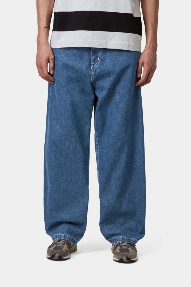 Carhartt Brandon Pant - Blue, Stone washed