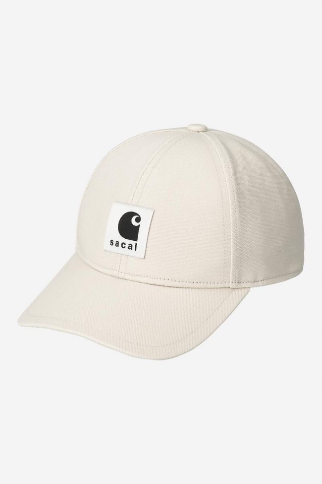 sacai x Carhartt WIP Duck Cap - Sacai Ivory
