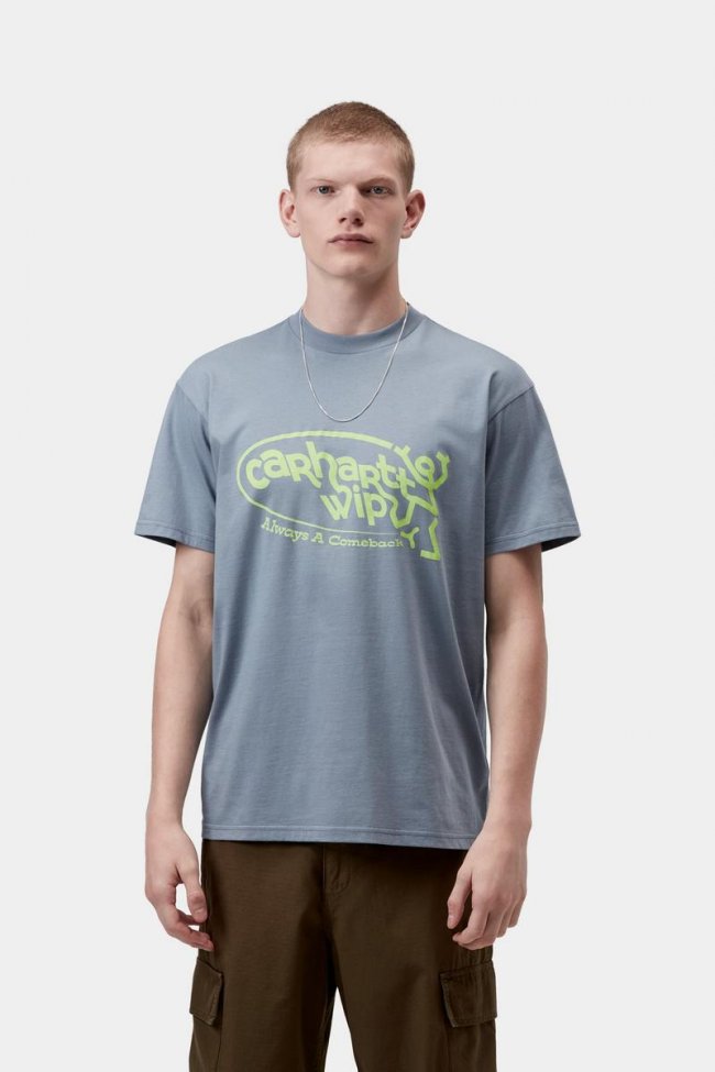 Carhartt S/S Always A Come Back T-Shirt - Shady Blue
