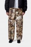 Carhartt Brandon Single Knee Pant - Wild Dog Print, Stone washed