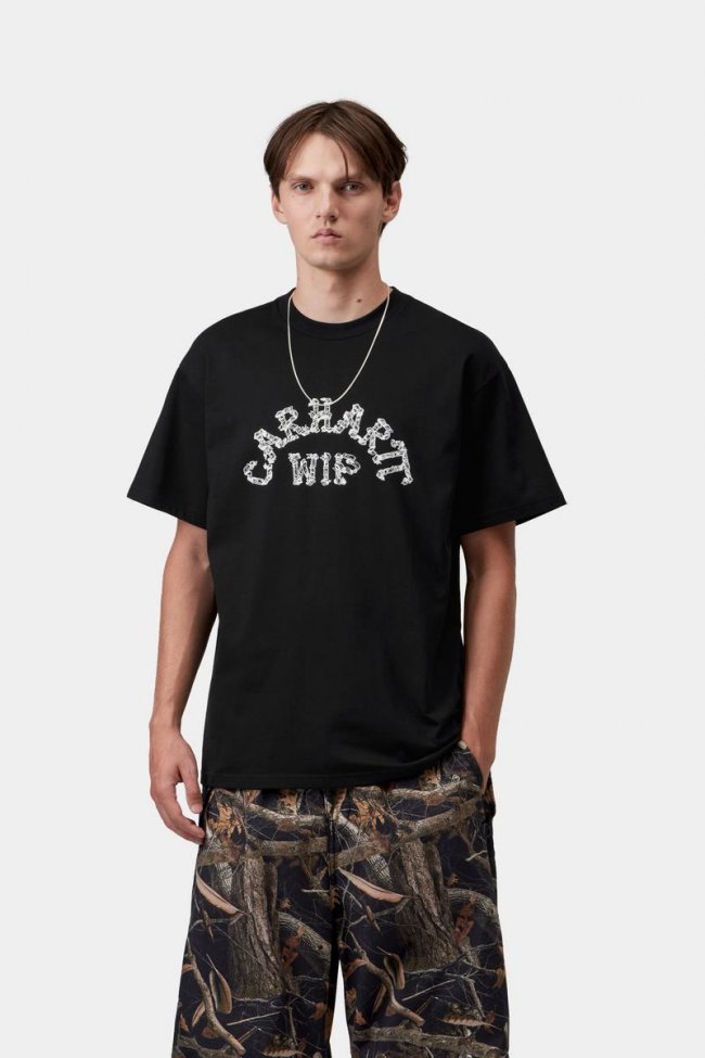 Carhartt S/S Ribbon Script T-Shirt - Black