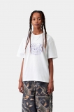 Carhartt S/S Chez WIP T-Shirt - White, Stone washed