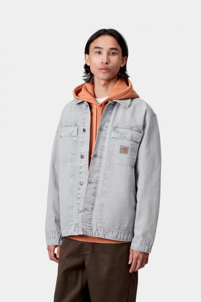Carhartt OG Arctic Jacket - Black, Chalk wash