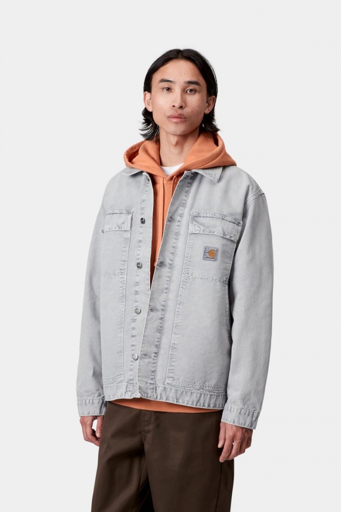 Carhartt OG Arctic Jacket - Black, Chalk wash
